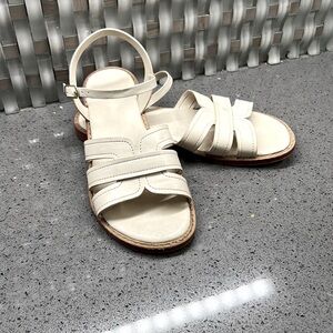 Kids White Sandals